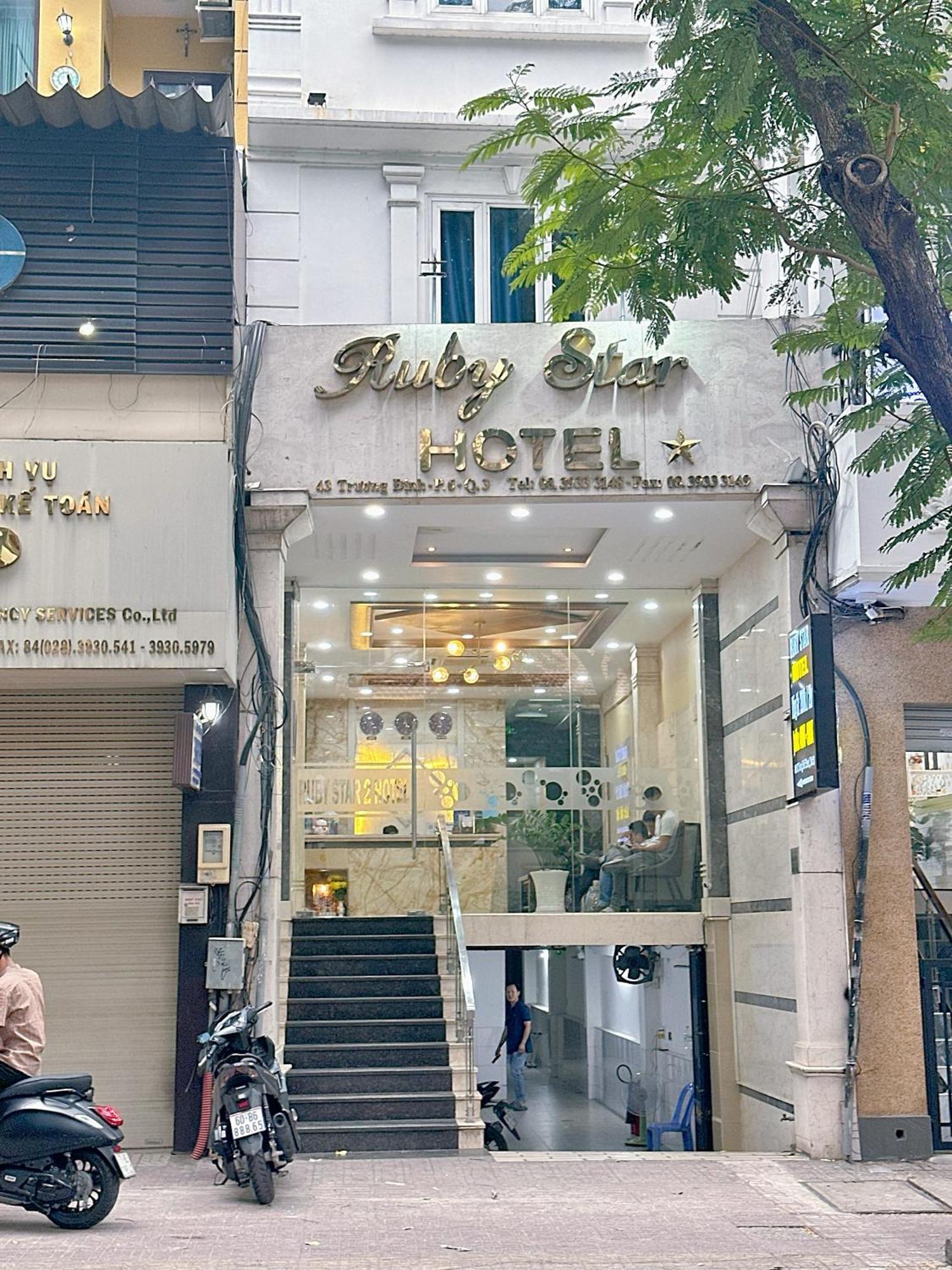 Ruby Star Hotel- Near Ben Thanh Market Ho Či Minovo Město Exteriér fotografie